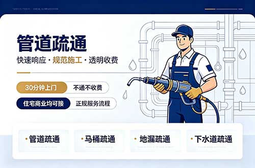 温宿管道疏通