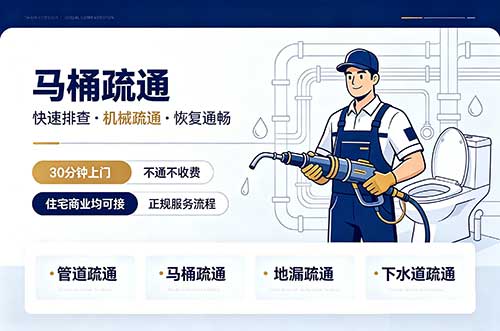 温宿马桶疏通